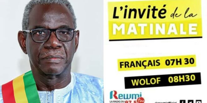 L'invité de la Matinale du 21.08.2023 avec Monsieur Elhadji Momar Samb WLF