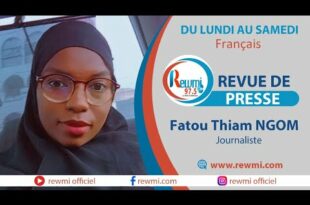 revue de presse fatou thiam ngom 2