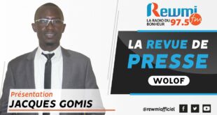 Revue De Presse ! Jacques GOMIS