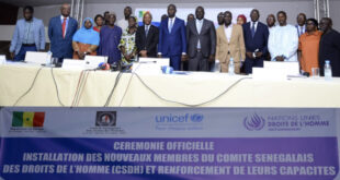 Comité Sénégalais des Droits de l'homme: 29 nouveaux membres installés par Ismaïla Madior Fall