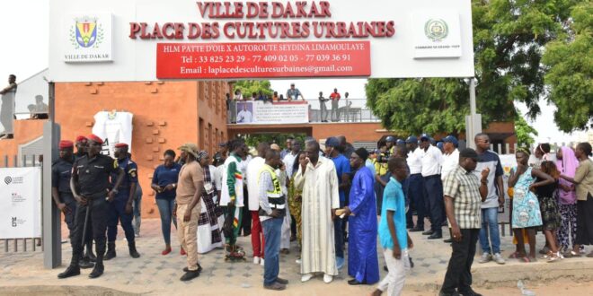 Culture: Dakar étrenne sa Place des cultures urbaines