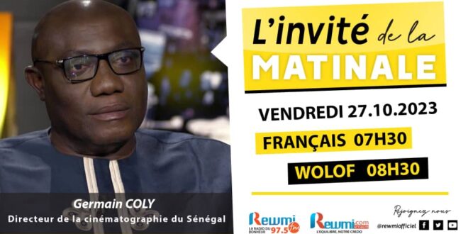 Invite de la Matinale ! Avec Germain COLY 27 Octobre 2023 Fr