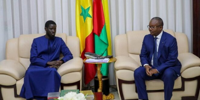 Visite President Bassirou Diomaye Faye en Guinee Bissau 960x621 1