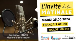 Invite de la Matinale ! Avec Mamadou-NIANG 25 Juin 2024