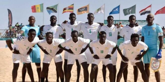 senegal beach soccer