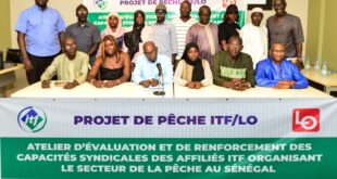 Syndicalisation des pêcheurs de l'Afrique de l'Ouest: L'ITF forme ses membres