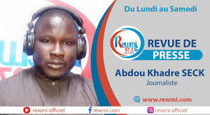 Revue de Presse ! Abdou Khadre SECK