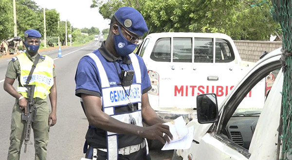 La Gendarmerie nationale sevit contre la conduite des vehicules civils sans papiers par les militaires thumbnail