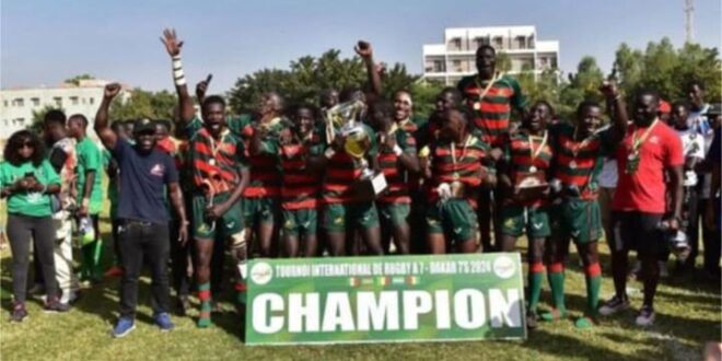 Senegal Champion Rugby a VII