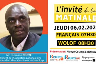 Invite de la Matinale ! Avec Mr. Ousmane NDOYE 06 Février 2025