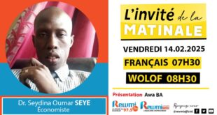 Invite de la Matinale ! Avec Dr. Seydina Oumar SEYE 14 Février 2025