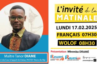 Invite de la Matinale ! Avec Maître Tanor DIAME 17 Février 2025